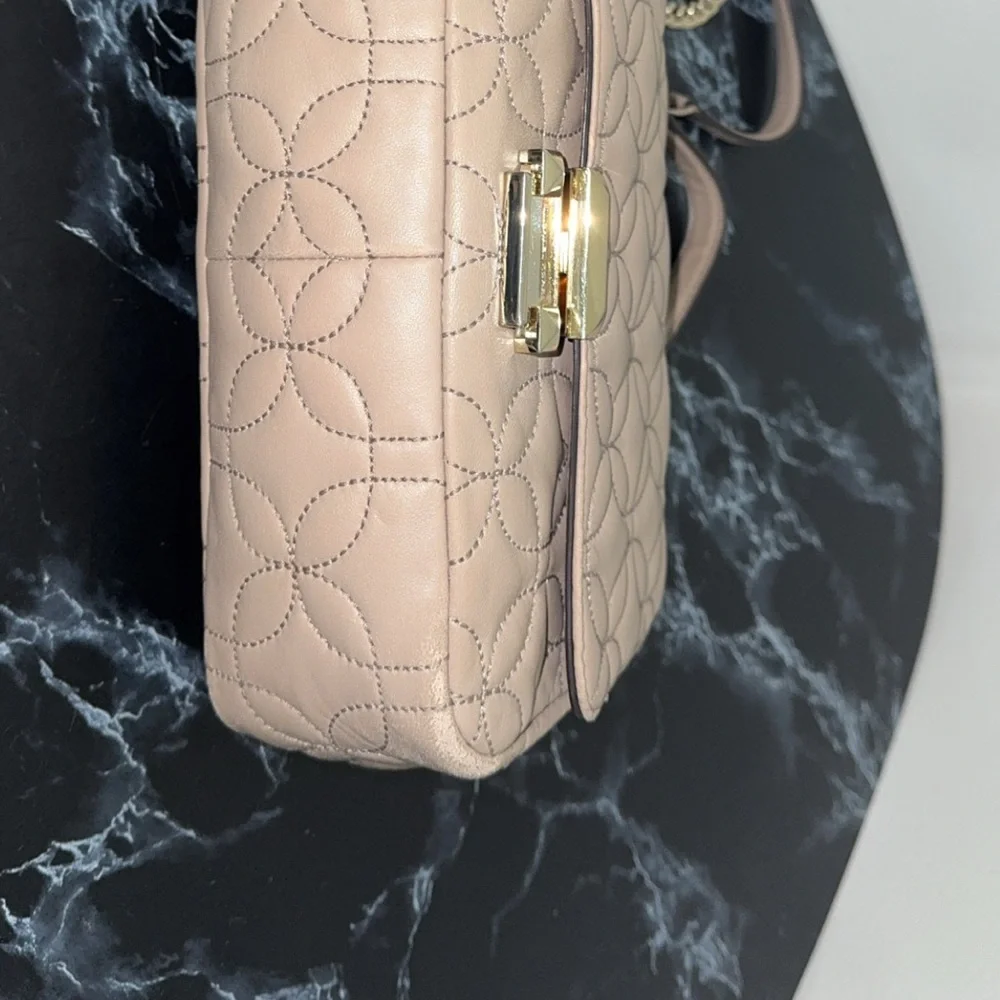 Michael Kors Sloan Large Quilted Chain Shoulder Bag AUTHENTIC - Picture 9 of 14